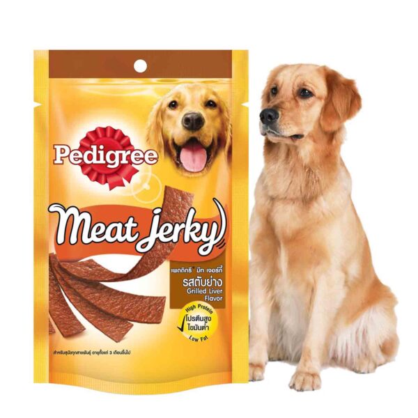 Pedigree Meat Jerky Adult Dog Treat - Grilled Liver - 80g